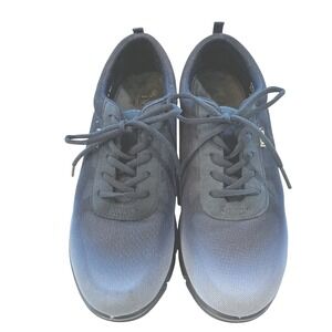 Hotter Stellar Navy Blue Comfort Walking Shoes Sneakers Lace Up